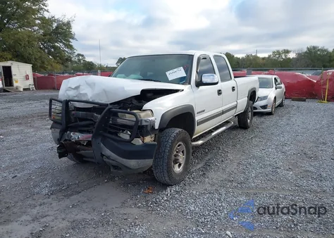 2002 Chevrolet Silverado 2500Hd Ls from USA, damaged, VIN 1GCHK23U32F124576